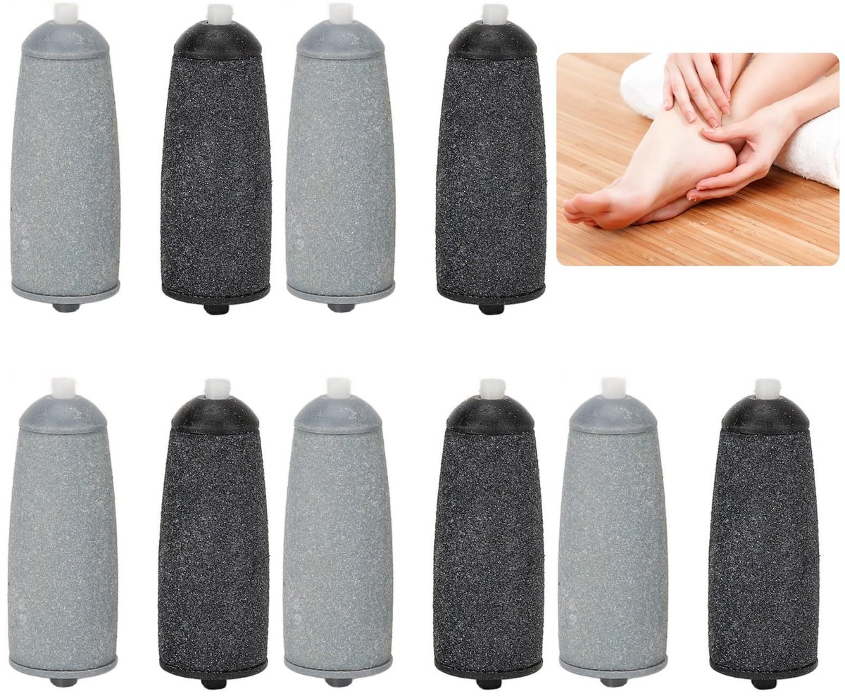 10 Pcs Voet Eelt Remover Vervanging Roller Hoofd, Elektrische Voet Eelt Remover Vervanging Grind Head Accessoire: