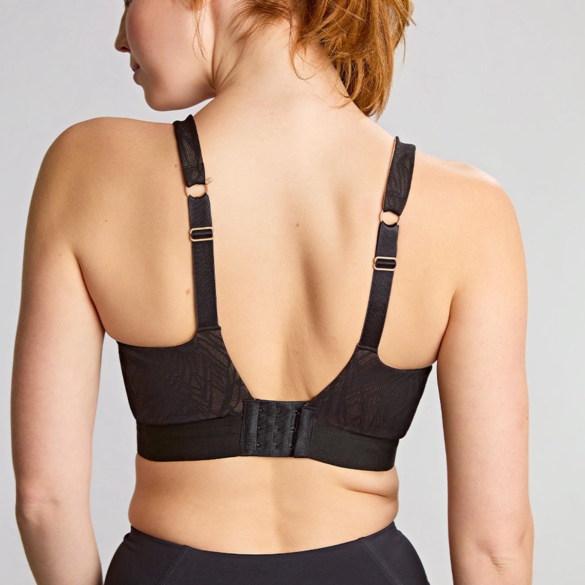 Panache - Endurance Sport BH met beugel – Black/Latte - 90L