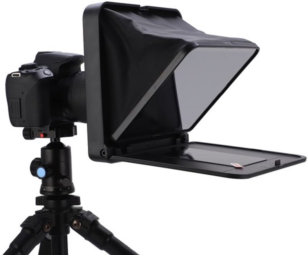 Aladdien - Teleprompter - Afstandsbediening - Opvouwbaar en Draagbaar