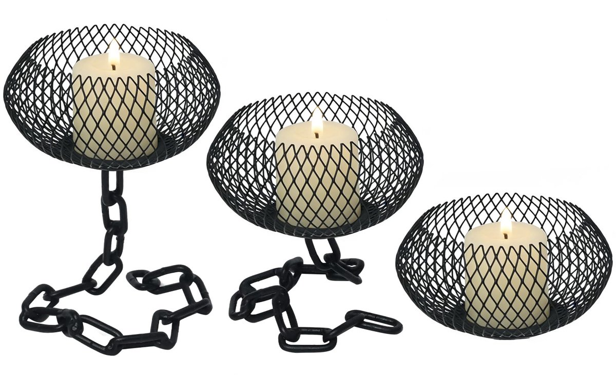 metaal set van 3