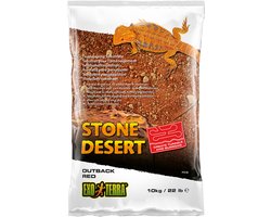 Exo Terra stone desert substraat outback red Rood 10kg