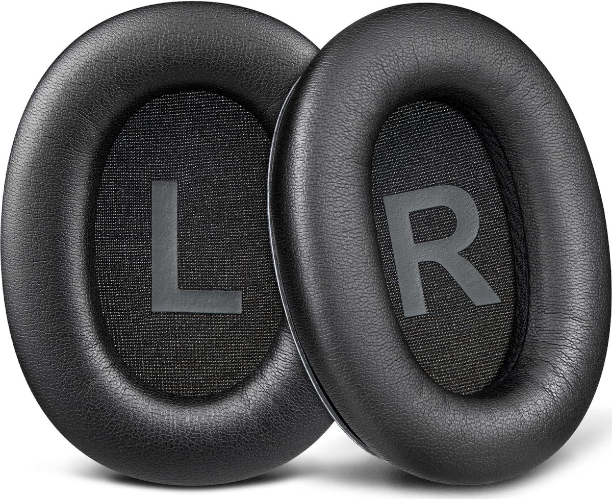 Dailygoods - SOULWIT Vervangende Oorkussens voor Mpow H12 ANC (Passen niet op H12 IPO) / H10 / RCA H033C Ruisonderdrukkende Hoofdtelefoons, Earpads Cushions met Geluidsisolerend Schuim, Zachter Proteïneleer