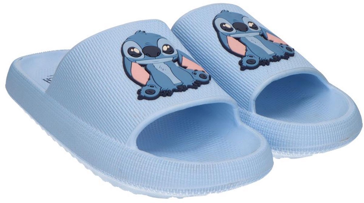Disney Stitch Badslippers Lichtblauw - Comfortabele Zwembad Slippers voor Jongens en Meisjes