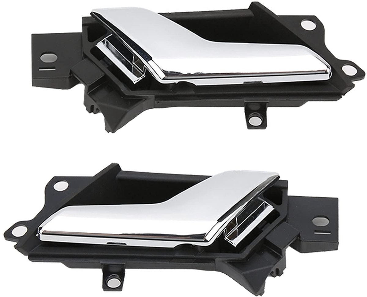 Dailygoods- Autodeur Handgreep Vervanging - Interne Handgreep - 2 Stuks - ABS - OEM 96861998/96861999 - Geschikt voor Captiva Sport/Saturn Vue - Deurgreep
