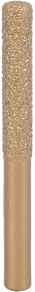 Dailygoods - Granietfrees - Diamantfrees - Gesoldeerde Diamantprofielwielfrees - 6.35 x 7 x 65mm - Voor Kwartssteen en Marmer - Professioneel Gereedschap