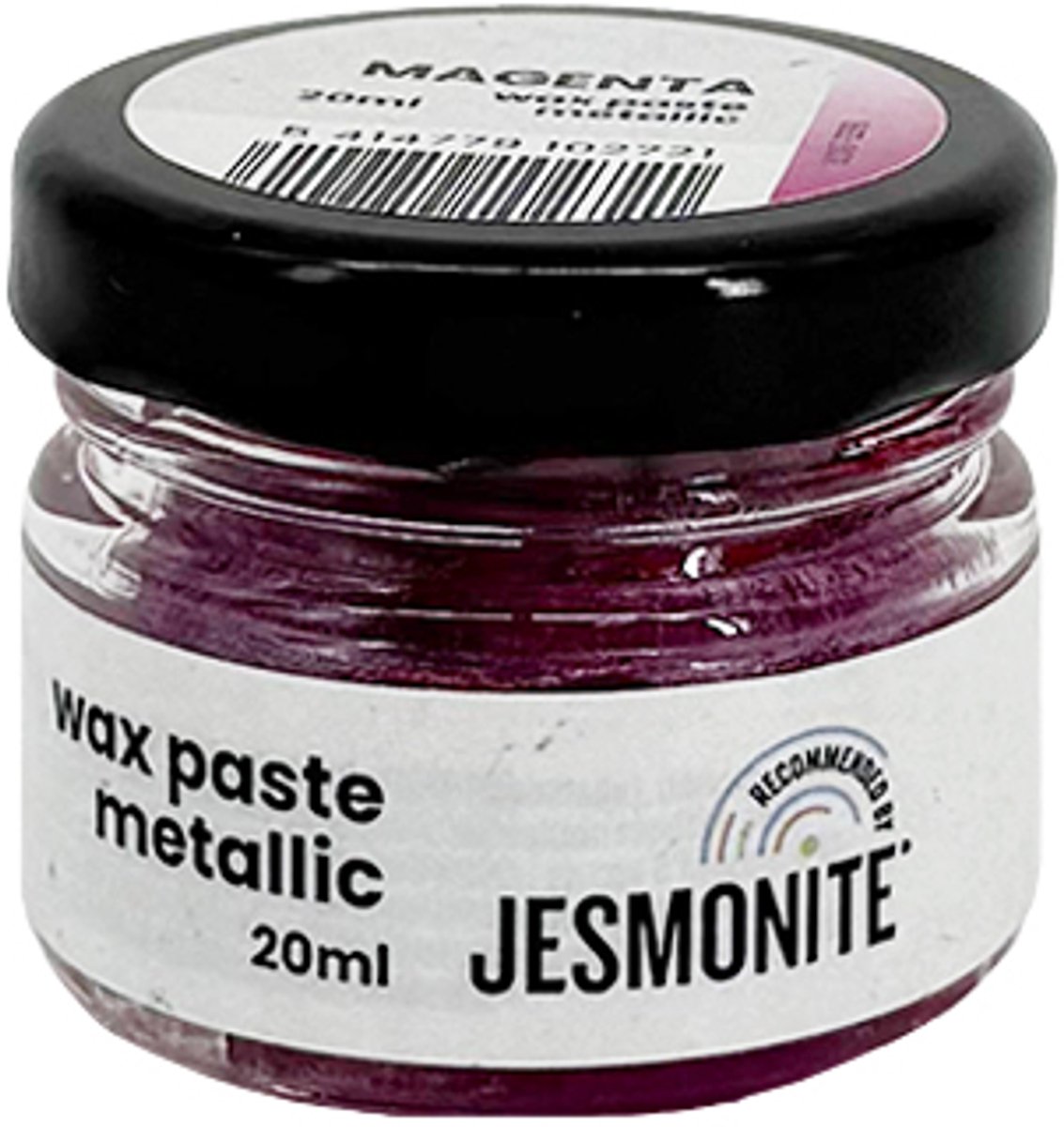 Jesmonite wax paste metallic 20 ml magenta