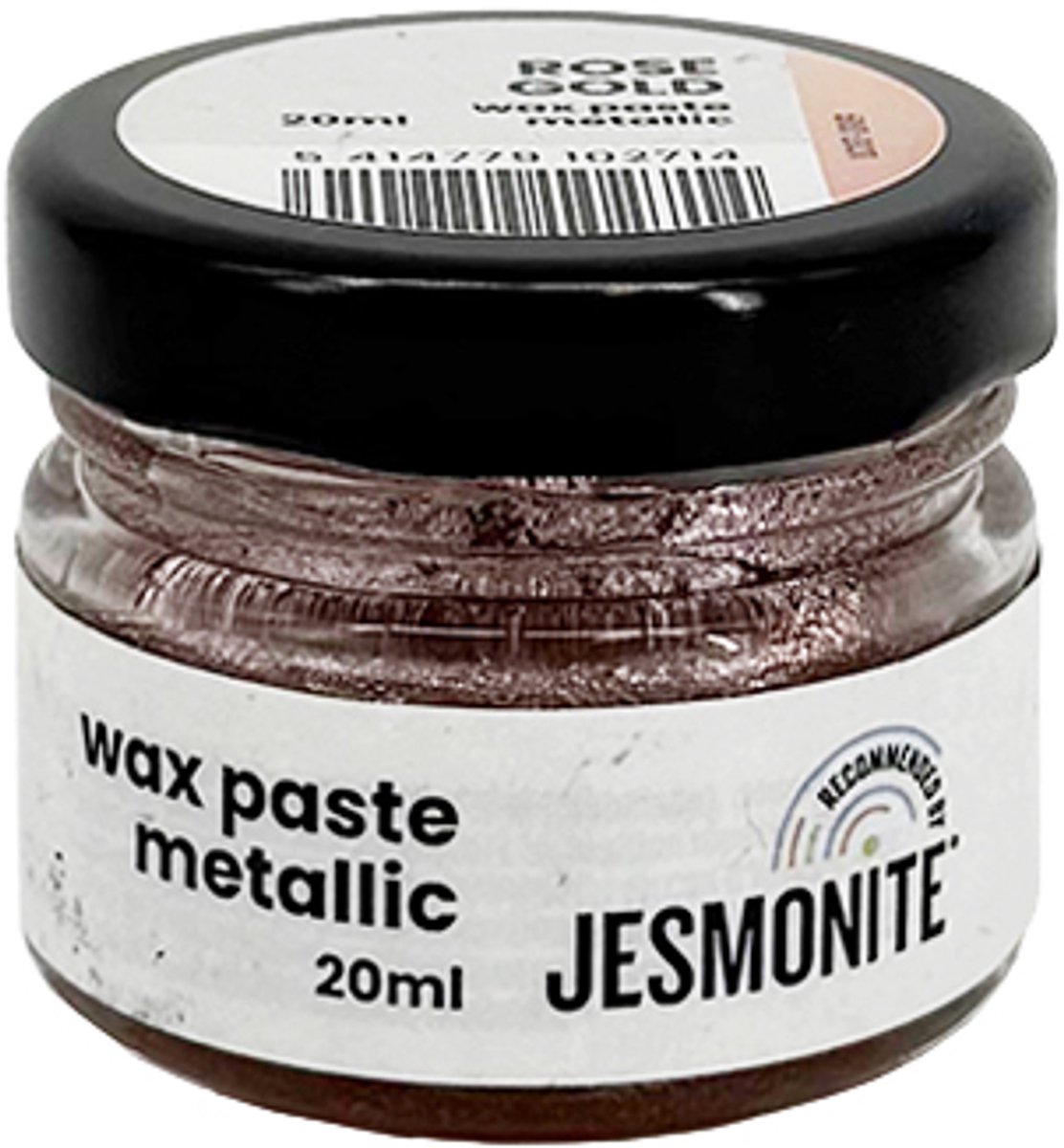 Jesmonite wax paste metallic 20 ml rosé goud