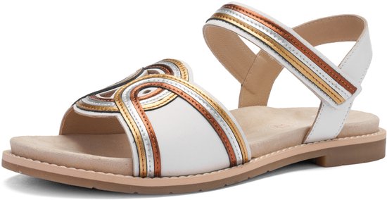 Platte Sandalen Dames Wit Ara Elba maat 39