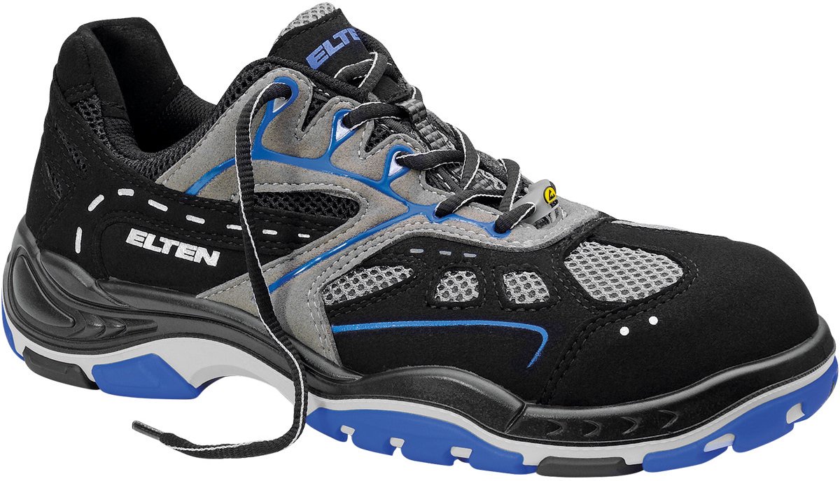 Elten Easy ESD LG S1 72178 - Zwart/Blauw - 42