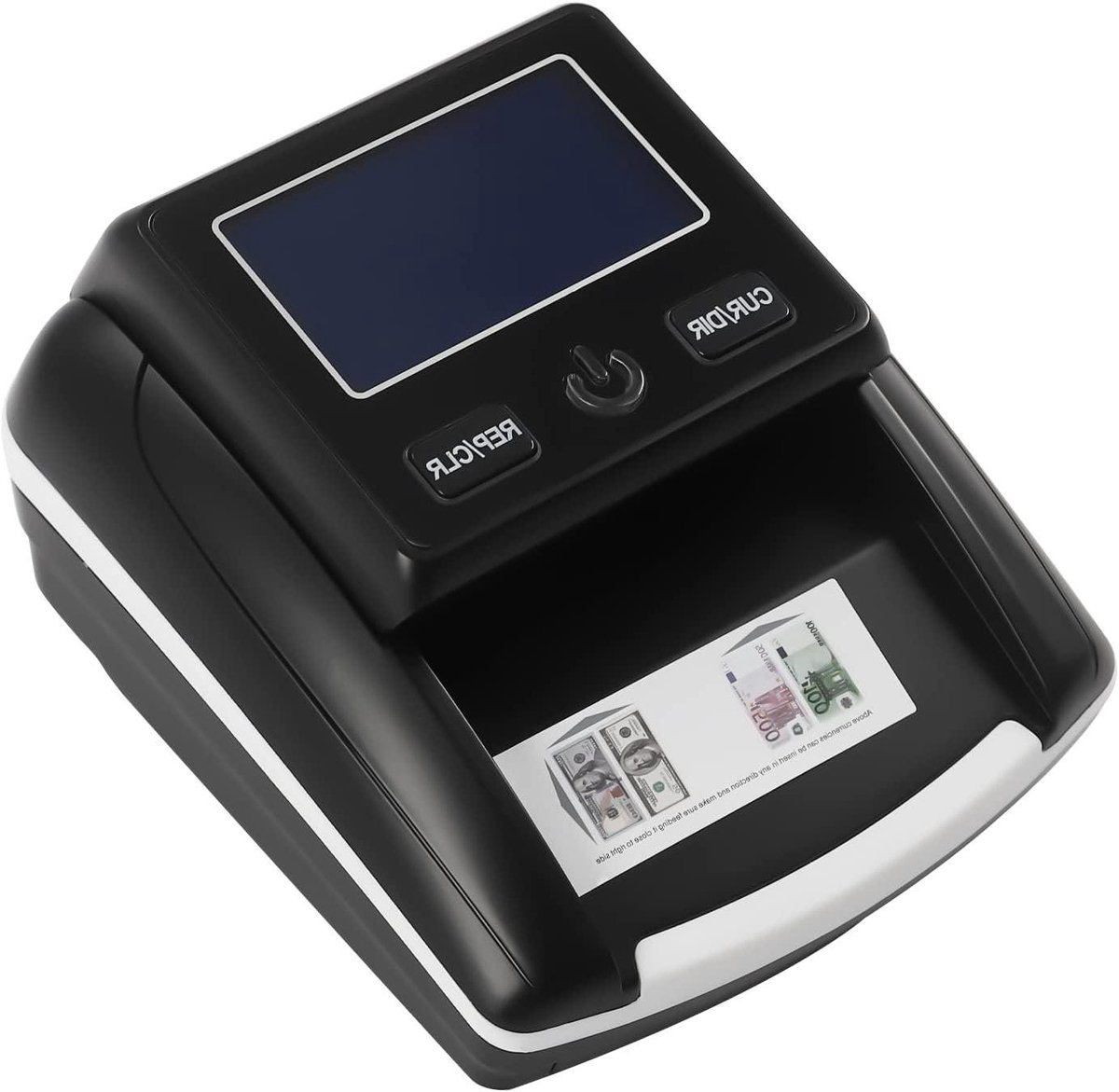 Draagbare Geldteller - Bankbiljetten Teller - Geld Verwerken - UV MG IR Detectie - 14 x 14 x 5 cm