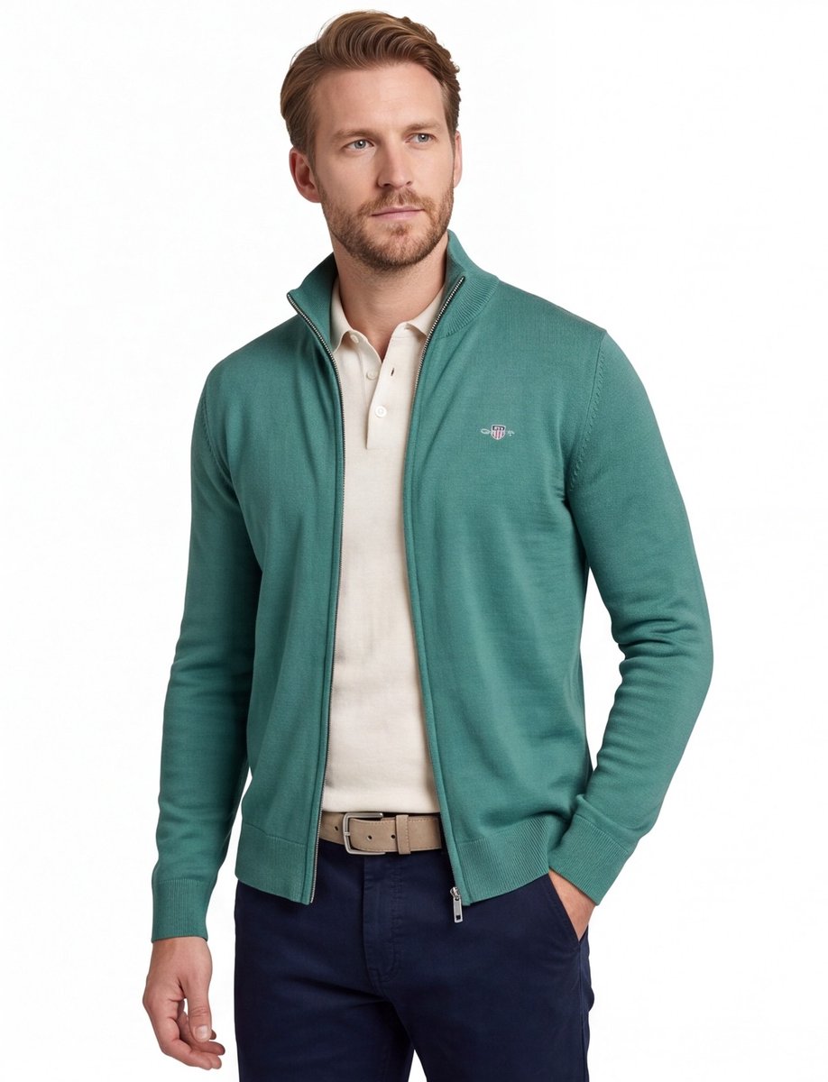 Gant vest groen