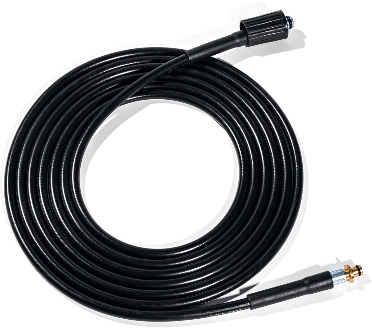 Dailygoods- Hoge Drukslang 15 m - Vervangingsslang M22 (14 mm) - 200 bar - Compatibel met Karcher K-serie - Hogedrukreiniger - Verlengslang - Hogedrukreiniger Slang