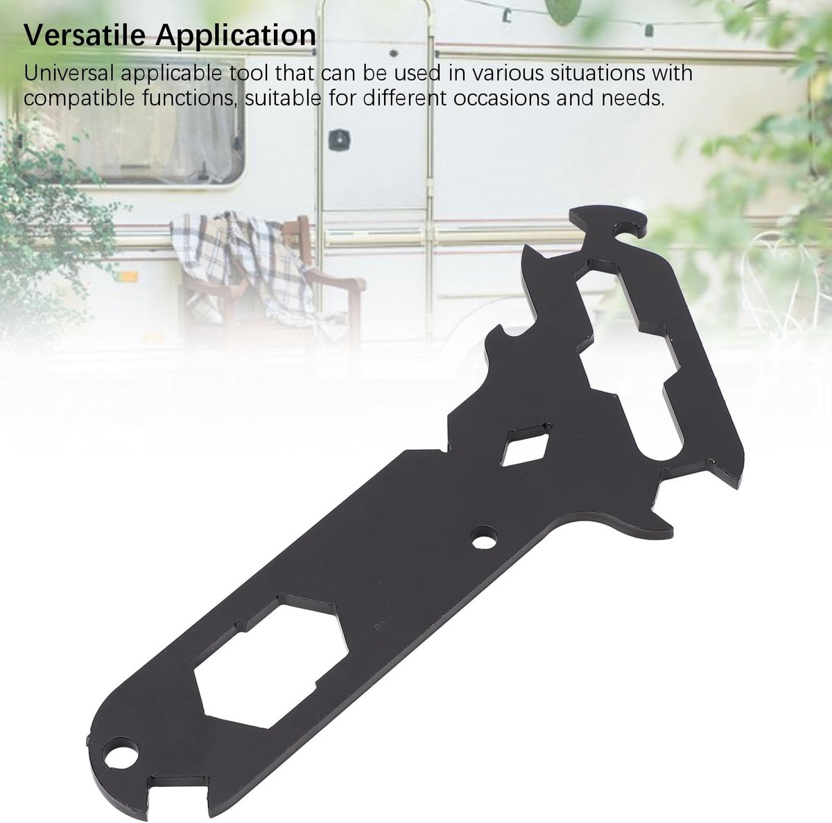 Dailygoods- Montagegereedschap 14-in-1 - Slijtvast - Draagbaar - Rigger Tool - Moersleutel - Draadstripper - Compact formaat - Multitool