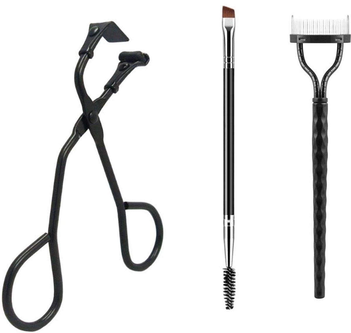 Dailygoods- Wimpertang Ergonomisch Ontwerp - Verwarmde Wimperkruller - Reiswimpergereedschap - Precisie-Wimpertang - Hoogwaardige Metalen Constructie - Ideaal voor Onderweg