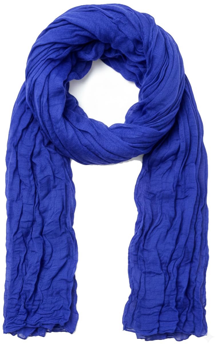 Der Rich - Lichte geplooide halsdoek stola voor zomer herfst modeaccessoire - dames heren