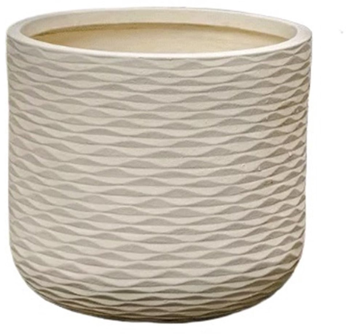 Plantenpot for vloerplanten in de woonkamer: een luxe, hoogwaardige keramische pot(Groot)
