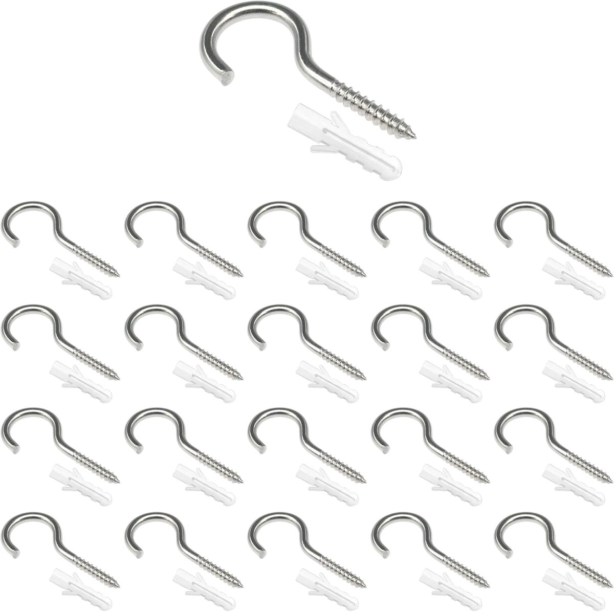 Haken voor plafondbeker (20 stuks, M4)