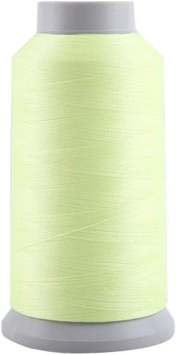 naaigaren, Glow in the Dark borduurwerk naaigaren voor Leathercraft naaien handwerken maken DIY (3000 Yards-Middle-Yellow)
