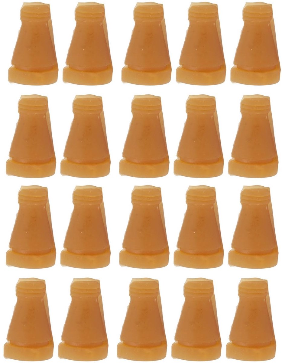 Dailygoods- Kip Plucker 20 Stuks - Duurzame Plukvingers - Rubber - Efficiënte Ontharing - Geschikt voor Pluimvee - Zacht en Grondig Verwijderen - Plukmachine
