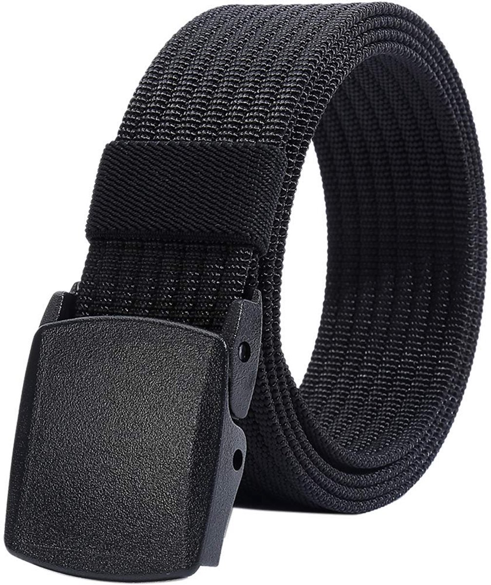 LionVII Riem voor heren, gesp van kunststof, volledig verstelbare riem voor het werk, 130 cm