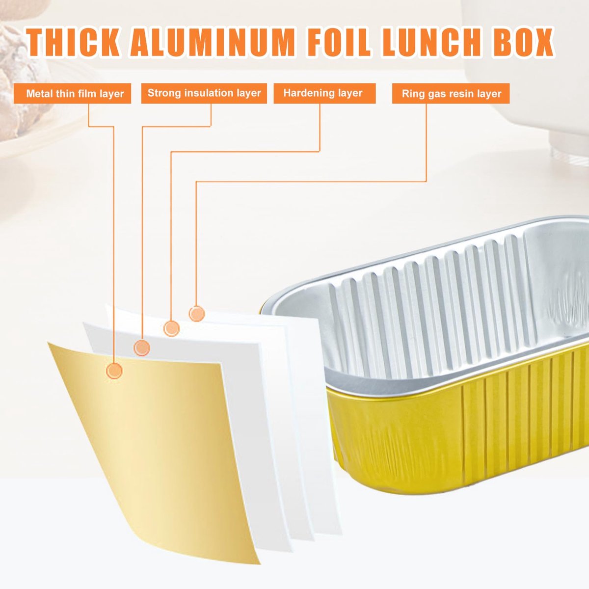 20 stuks aluminium scha met deksel, wegwerpschalen, grillschaal 680 ml, aluminiumfolie, geschikt voor bakken, braden, koken, kleine containers, 16 x