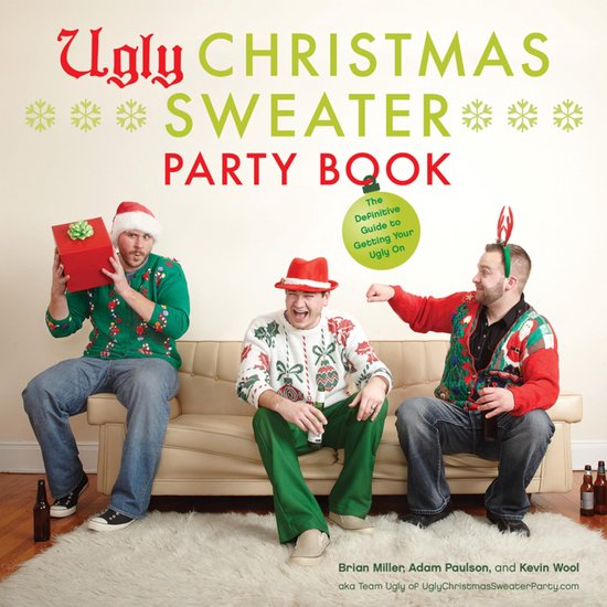 Ugly Christmas Sweater Party Book - cover