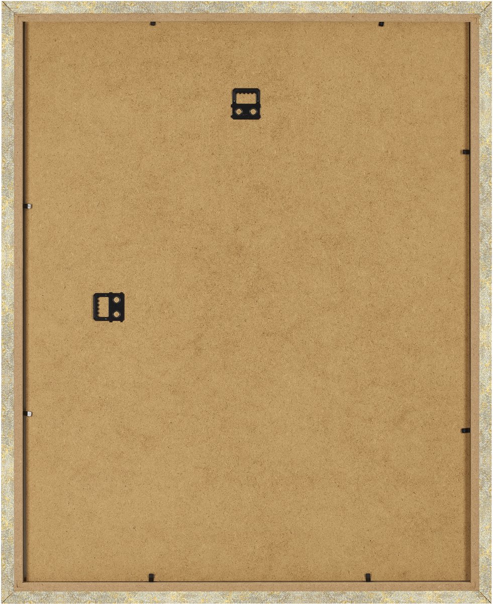 Fotolijst 40x55 cm - MDF - Zilver-Goud Hamerslag - Benno