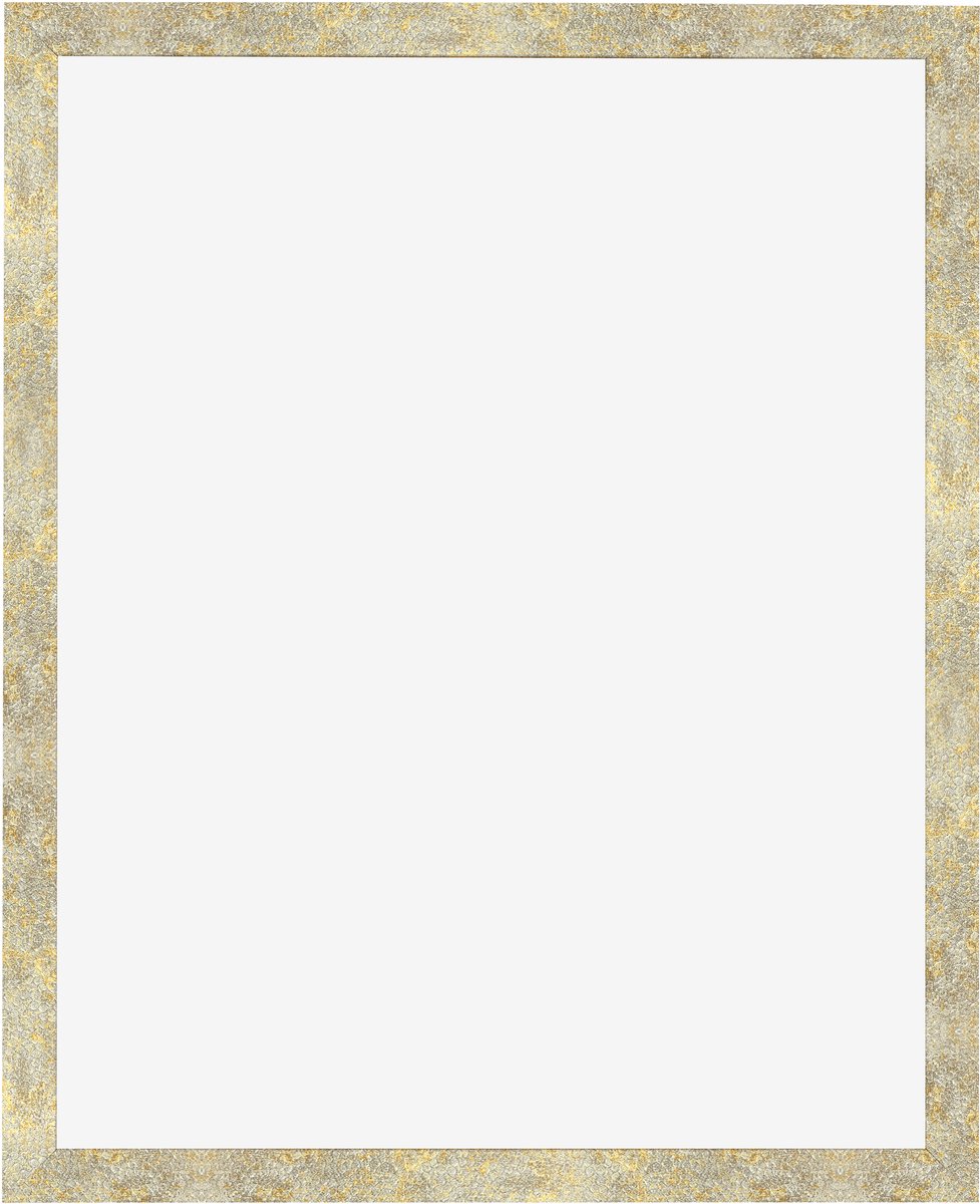 Fotolijst 25x30 cm - MDF - Zilver-Goud Hamerslag - Benno