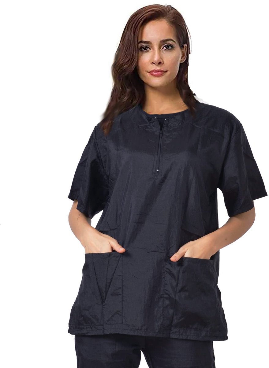 Hond Grooming Smock voor Vrouwen Mannen Huisdier Kat Groomer Smock Kapper Smock Jassen Schort (L)