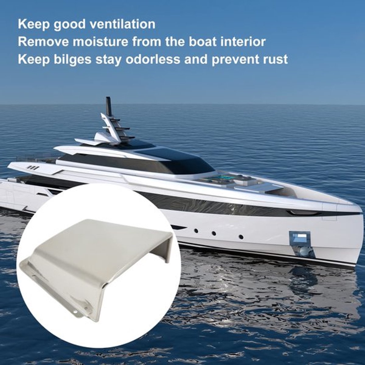Golden crown - Boot Cowl Vent - Ventilatieopening - Vochtbestendig