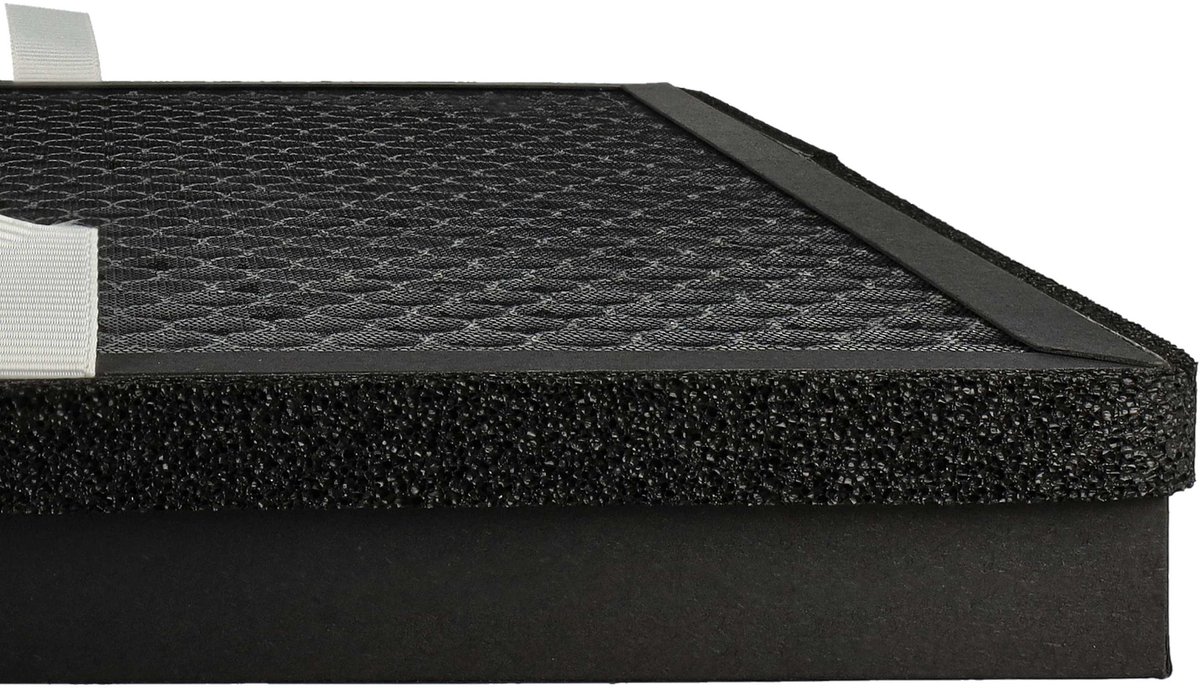 vhbw-luchtfilter compatibel met Rowenta Pure Air Nanocaptur PUF3040F0, PU3030F0 en PU3030 luchtreinigers - combinatiefilter met actieve kool + Allergy+
