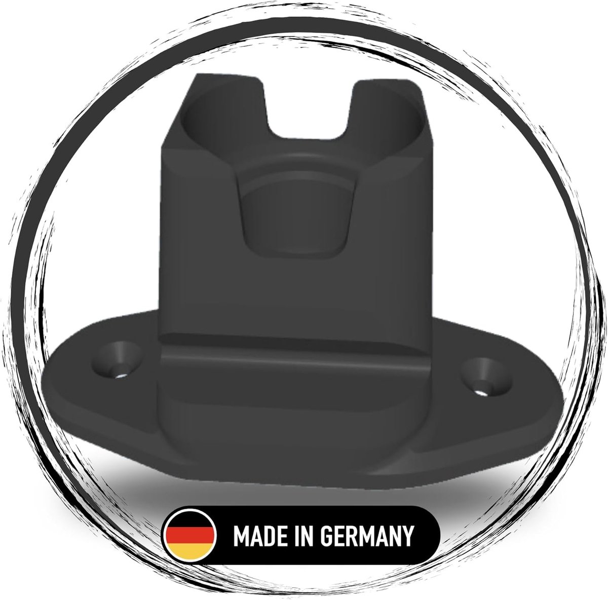 SnelShoppen - Wandmontage Beugel voor Fanatec QR2 Stuurwiel - Muurbeugel - Eenvoudig te Installeren - Duurzaam - Made in Germany