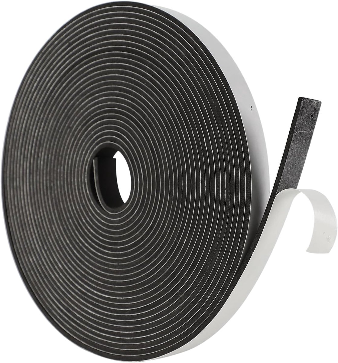 SnelShoppen - Zelfklevende Sealing Tape voor Deuren en Ramen, 15 mm x 3 mm x 10 m, Weerbestendig, Geluidsisolatie, Schokbestendig, Vlamvertragend, Voo