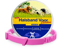TeekShield Halsband - Hond/Puppy - Roze - Comfortabele Siliconen Halsband in Verstelbaar Design