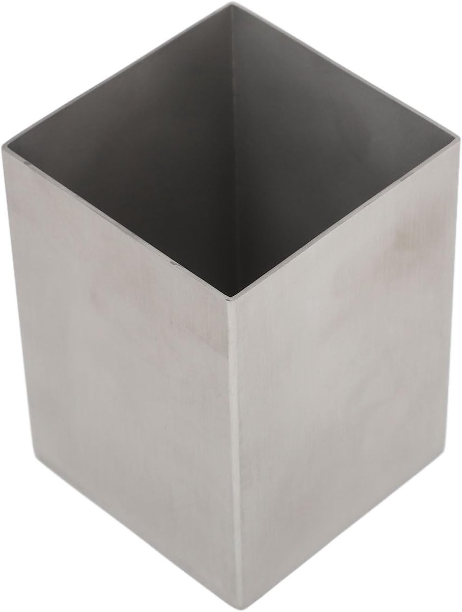 Elegante zilverkleurige pennenhouder voor bureau, multifunctionele organizer voor pennen, potloden en make-upkwasten, ideaal voor kantoor en school