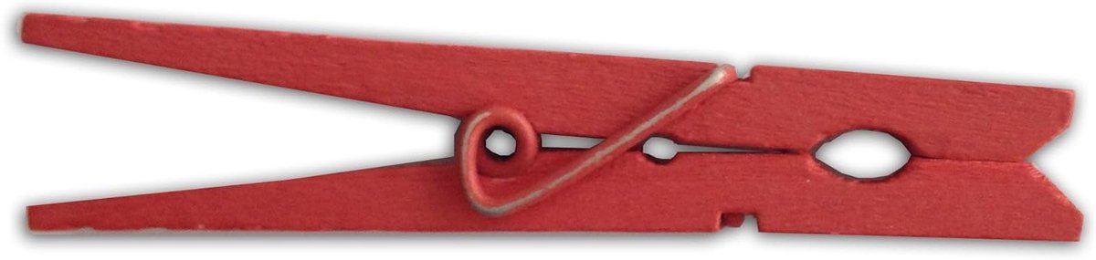 Grote Houten Wasknijpers 3-5/16" 8.5cm - Set van 30 Stuks voor Creatief Gebruik en Knutselen