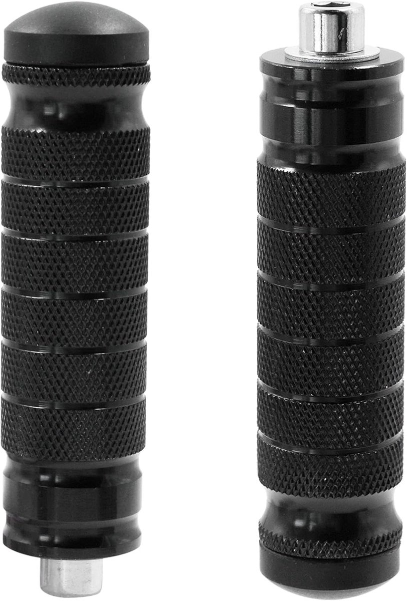 SnelShoppen - Voetsteunen Voetsteun Houder Set Motor Achterpedaal Accessoires, Aluminium Universele Motor Scooter Moped Voetsteunen Pedal Houder Acces