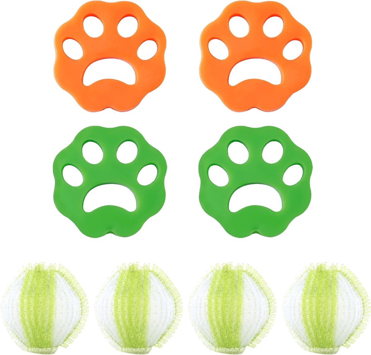 SnelShoppen - Wasmachine Haarvanger, Herbruikbare Wasballen & Pluisverwijderaar - Effectieve Dierenharen Verwijderaar voor Honden & Katten - Verwijder