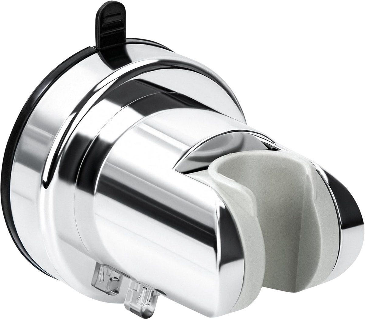 SnelShoppen - Handheld Douchehouder met Sterke Vacuum Suction Cup - Zonder Boren, Verstelbaar, Wandgemonteerd, Verwijderbare ABS Kunststof voor Badkam