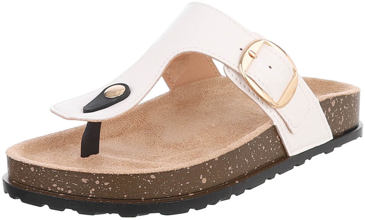 Slipper - Verstelbare gesp - Dames Mt:36