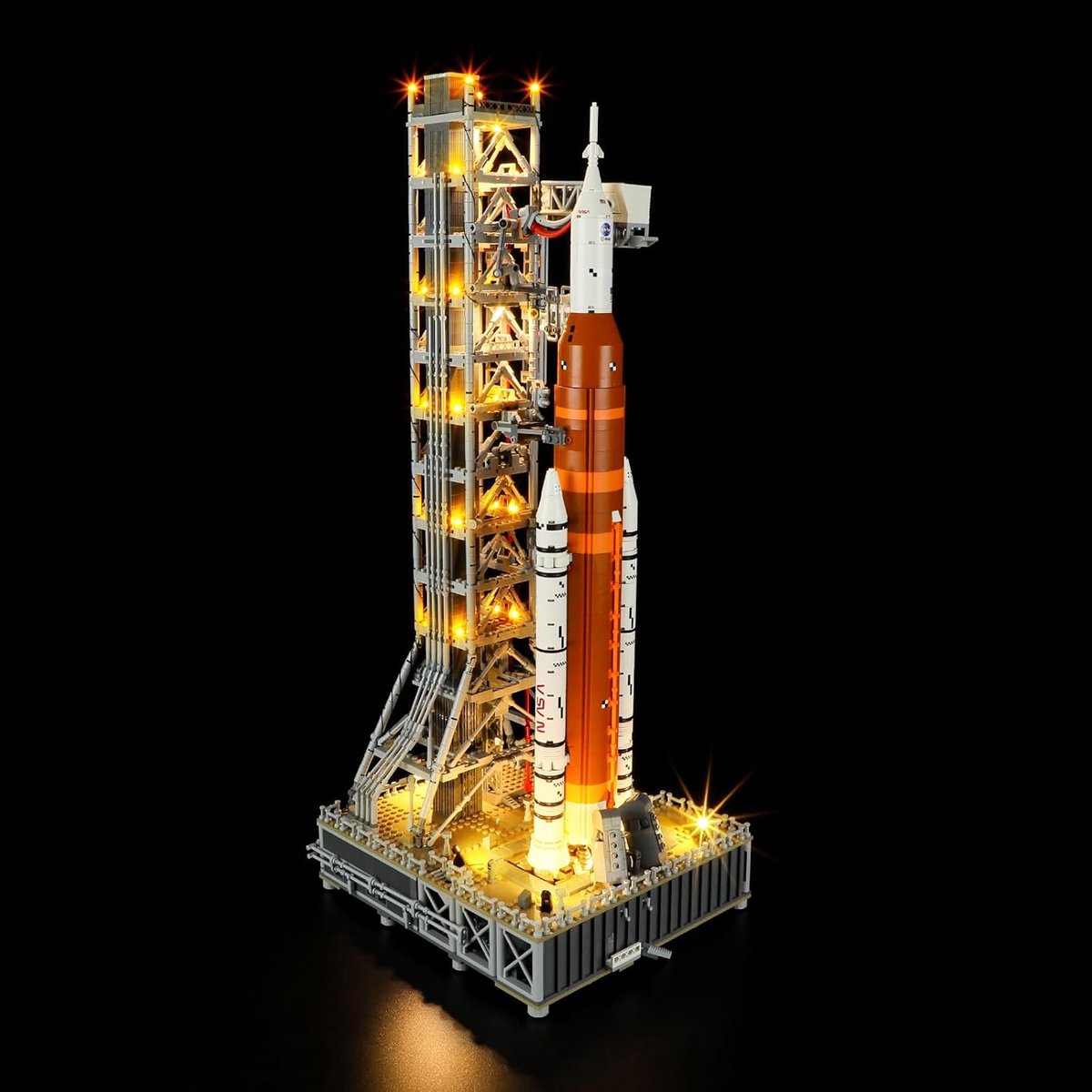 SnelShoppen - LIGHTAILING Verlichtingsset voor 10341 NASA Artemis Ruimteschip Model - Kleur: Multicolor, Ideaal voor Bouwers, Verzamelaar en Ruimtevaa