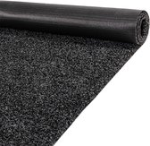 ANRO Schoonloopmat op rol Zwart 80 cm x 10 m - Antislip - Wasbaar