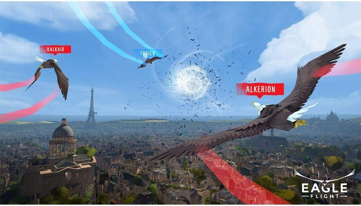 SnelShoppen - Eagle Flight VR - PS VR Virtual Reality Game - Avontuurlijke Vluchtervaring - Geschikt voor Kinderen en Volwassenen - Ondersteunt VR Hea
