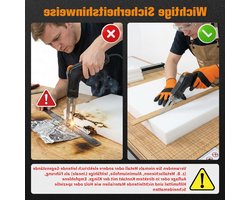 Professionele Elektrische Styrofoam Cutter met 5 Nichrome Blades en Instelbare Temperatuur tot 650°C voor EPS, EPP en EVA Materialen