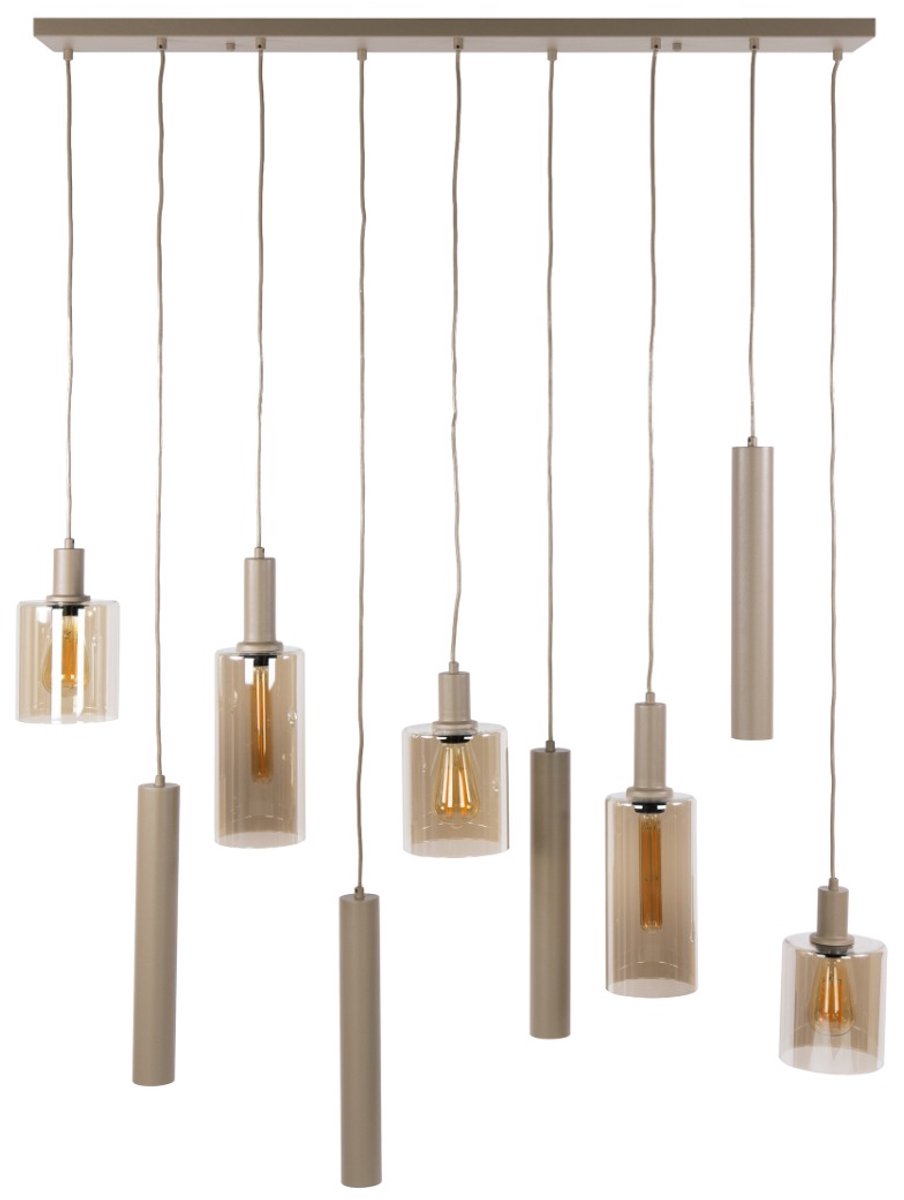 AnLi Style Hanglamp Sepiora 5+4L Beige
