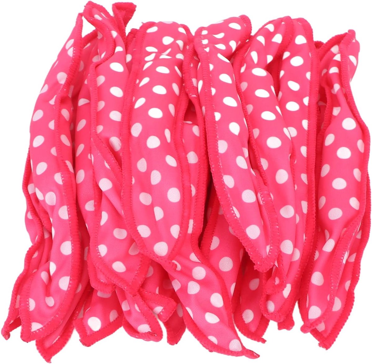 SnelShoppen - 20pcs Heatless Haar Krullers - Zachte DIY Sponge Haar Styling Rollers voor Slapen - 21x3.5 cm - Geschikt voor Natuurlijk Krullend Haar