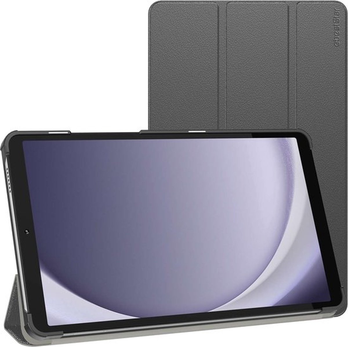 ebestStar - Hoes geschikt voor Samsung Galaxy Tab A9 8.7 (2023) SM-X110, Slanke Design PU Lederen Etui, Automatische Slaap/Wake, SmartCase hoesje, Zwart