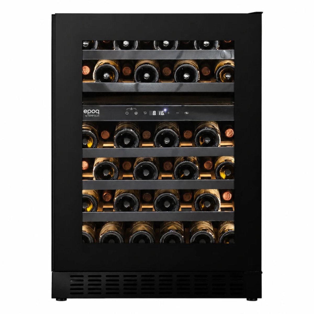 Temptech Epoq Wijnkoelkast EWDU60B25G 2 Zones