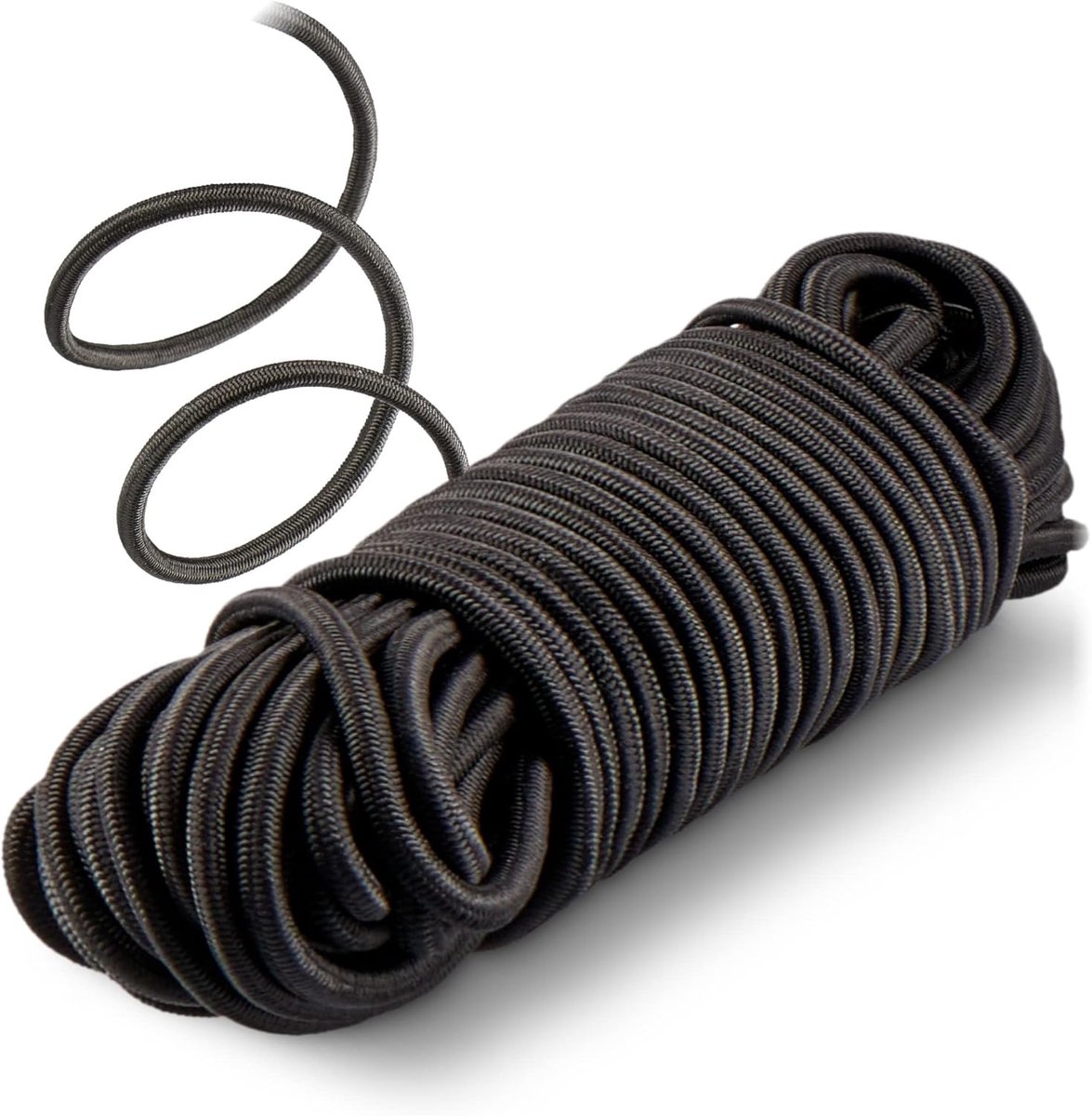 SnelShoppen - Bungee Cords - Elastische Touwtjes voor Banners, Posters, Tenten, Paviljoens - Rubber Spanners voor Transport, Camping, Sport, Bagage -