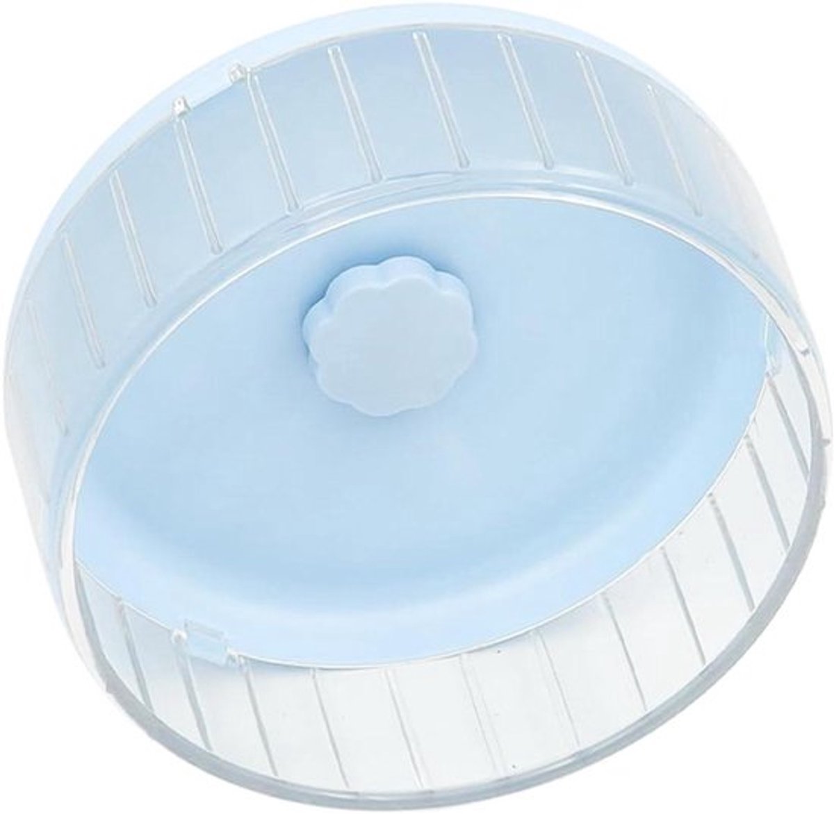 Hamster loopwiel voor gerbils, 17cm, geluidsarm, blauw – hamsterwiel, stil looprad, knaagdieren.
